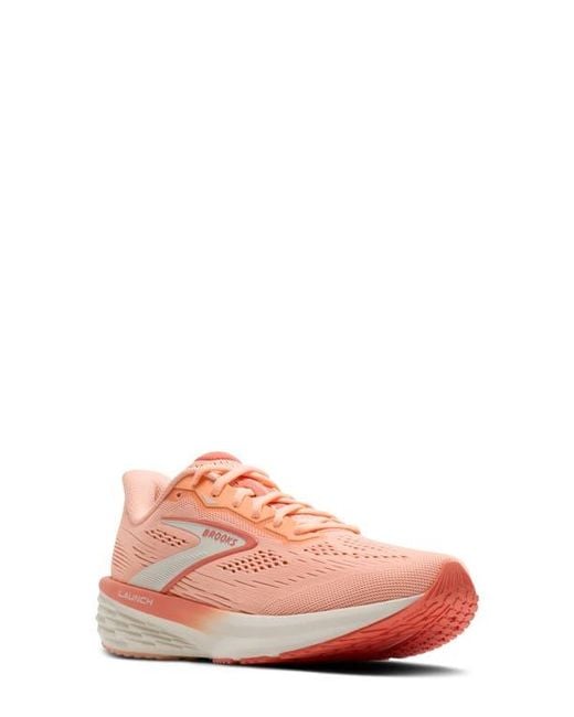 Brooks Pink Launch 12 Running Sneaker