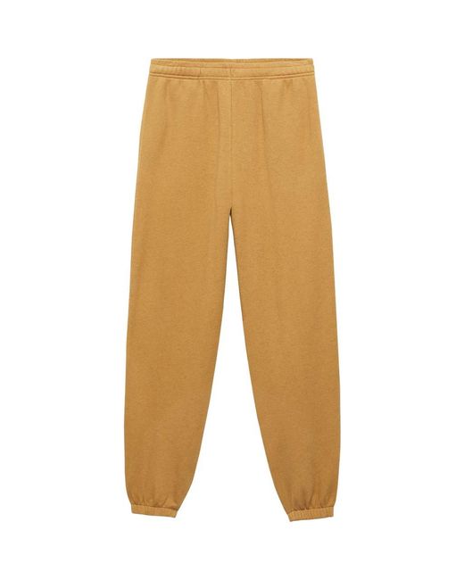 Mango Natural Stretch Cotton Fleece Joggers