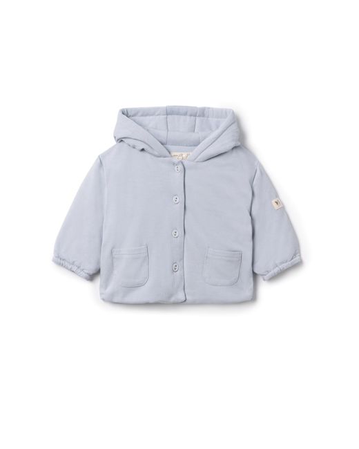 Bebe Bella Blue Boy Front Button Pocket Puff Jacket for men