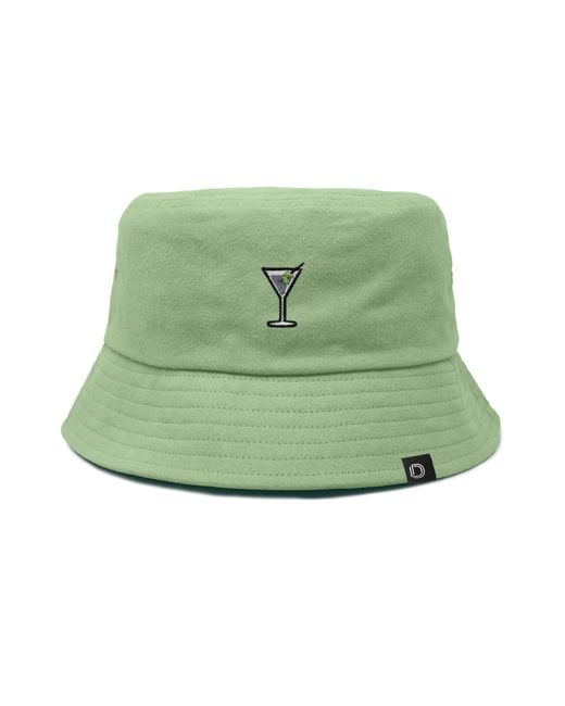 Alix Green Martini Bucket Hat