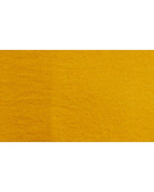 Chelsea28 Yellow Asymmetric Ruffle A-Line Dress
