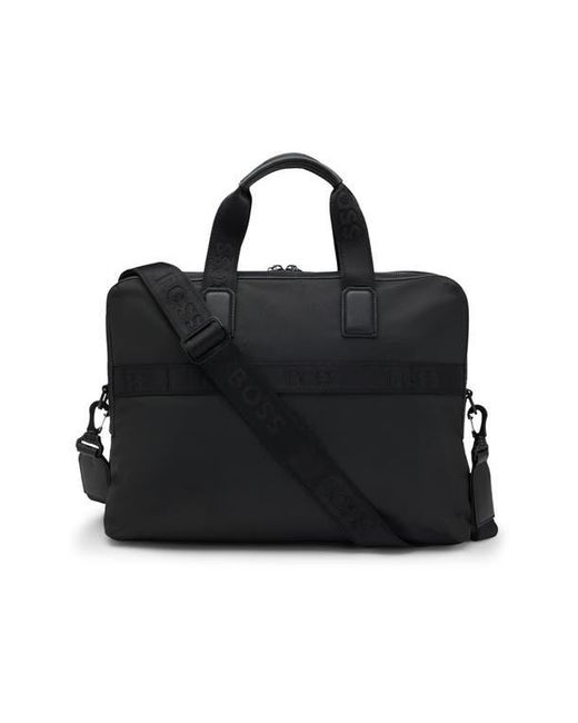 HUGO Black Ray Document Case for men