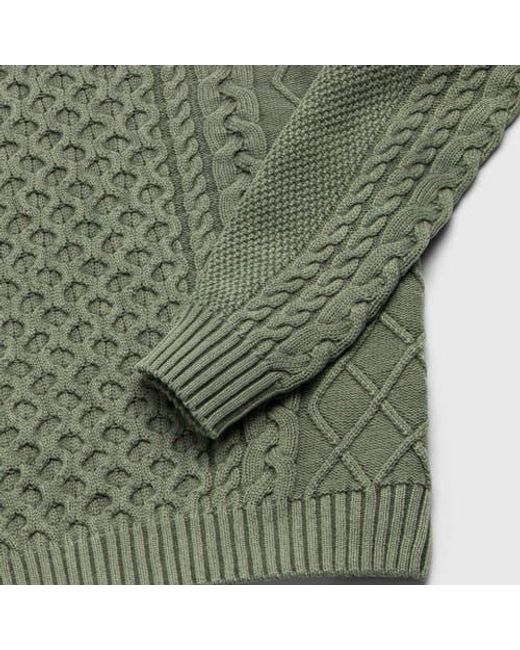 Surfside Supply Green Eddie Knit Sweater for men