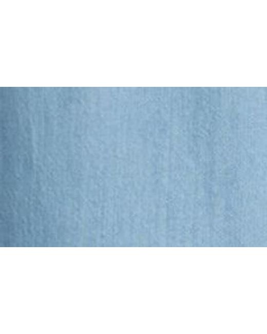 Eileen Fisher Blue Tapered Ankle Drawstring Pants