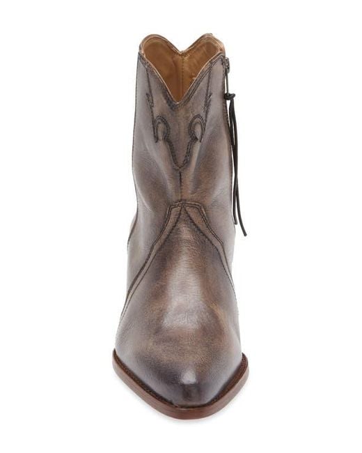 Free People Brown New Frontier Western Bootie
