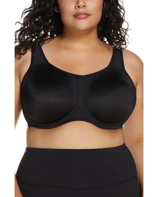 Wacoal Black Simone Seamless Underwire Sports Bra