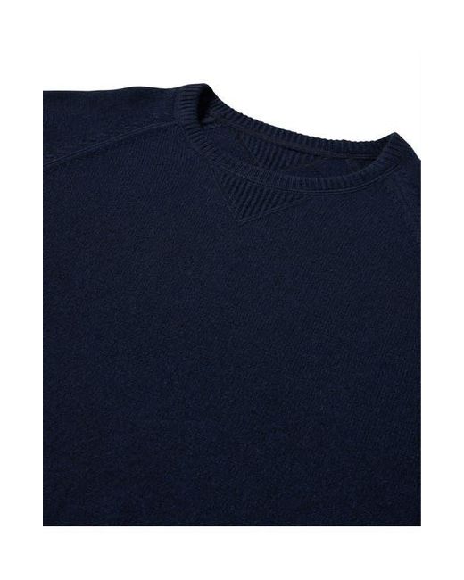 Fortela Blue Harvard Crewneck Sweatshirt for men