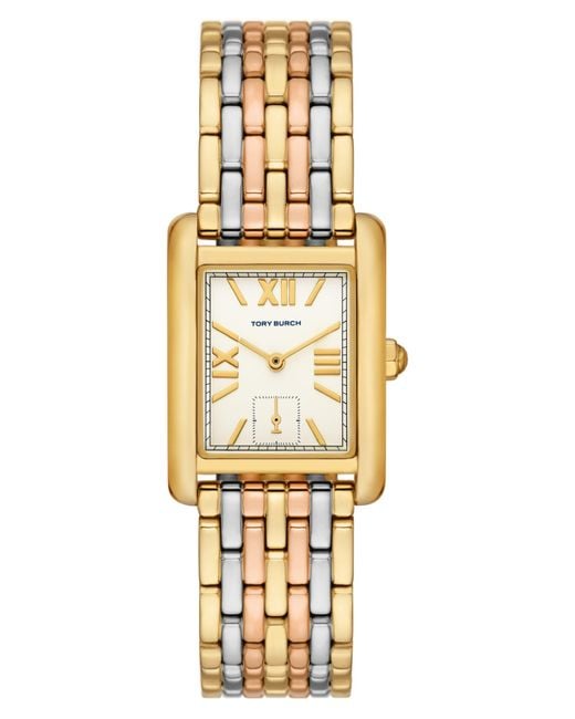 Tory Burch Metallic Eleanor Watch, One Size