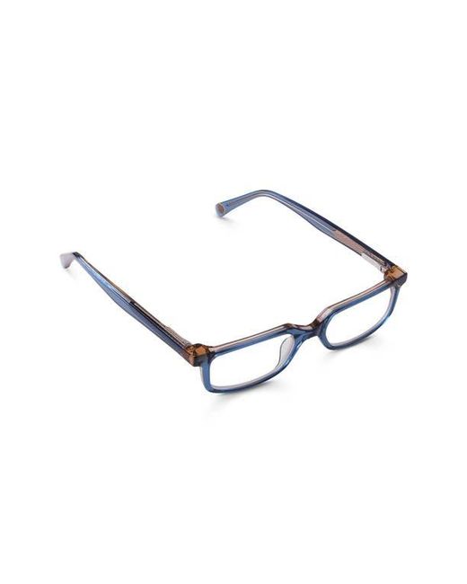 Eyebobs Blue Card Carrier 48Mm Rectangular Sunglasses