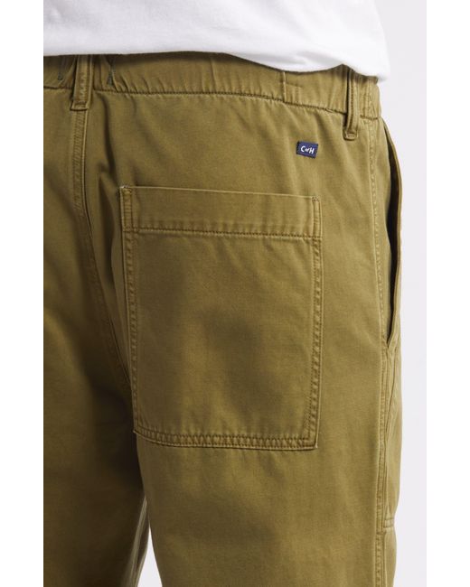 Citizens of Humanity Green Hayden Relaxed Fit Cotton Twill Utility Pants for men