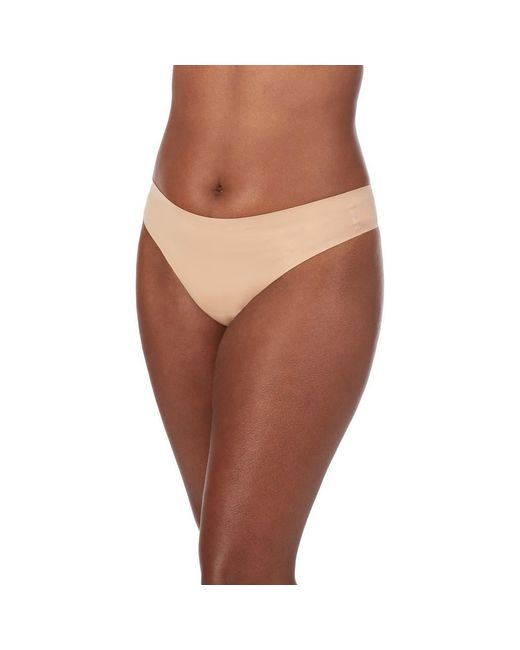 Le Mystere Brown Smooth Shape Leak Resistant Thong