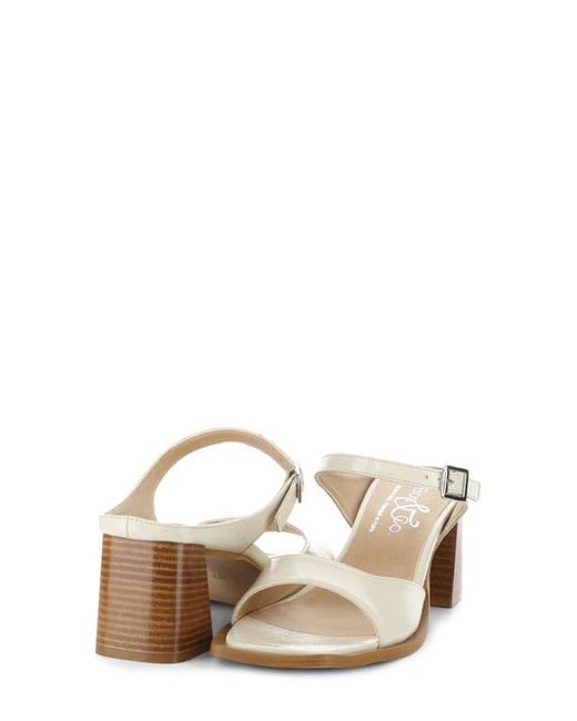Bos. & Co. Natural Braylen Slide Sandal