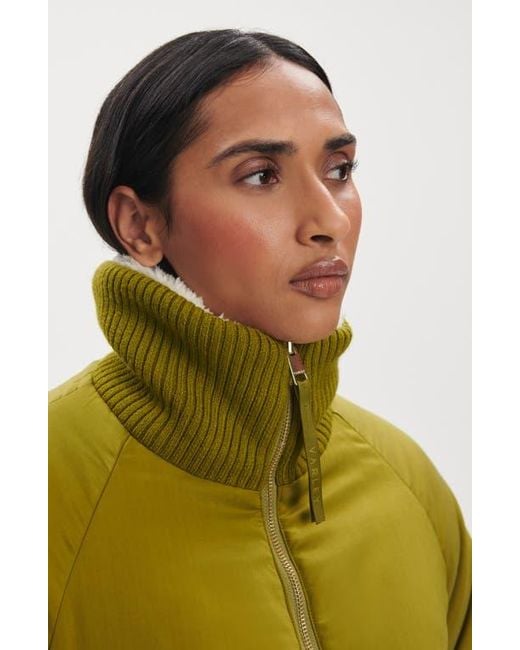 Varley Green Glover Packable Reversible Jacket