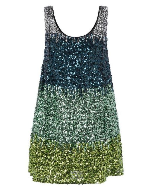 slim fit dress slacks Meredith Long Sequin Dress Deep V-Neck Beaded Maxi Gown - Black