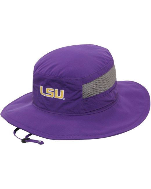 Columbia Purple Lsu Tigers Bora Bora Booney Ii Bucket Hat At Nordstrom for men