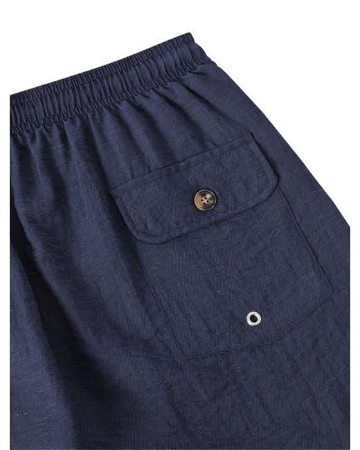 Robert Talbott Blue Avalon Beach Short for men