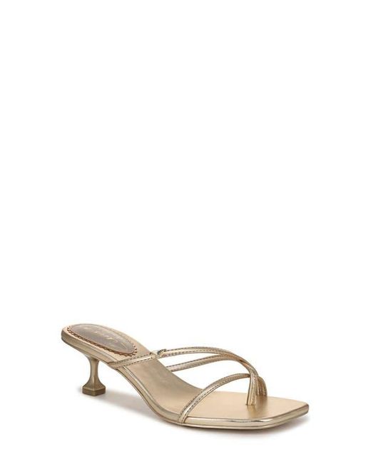 Circus by Sam Edelman Metallic Juliet Kitten Heel Slide Sandal