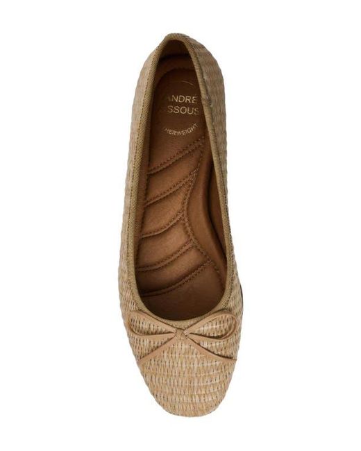 Andre Assous Natural Haley Ballet Flat