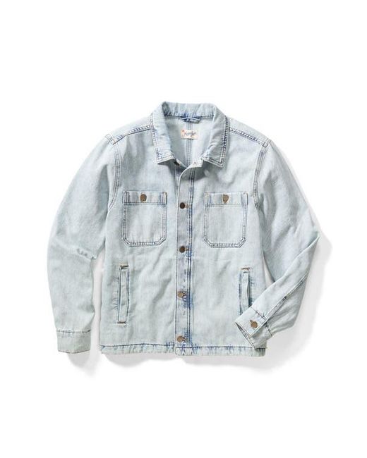 Marine Layer Gray Patrick Denim Jacket for men