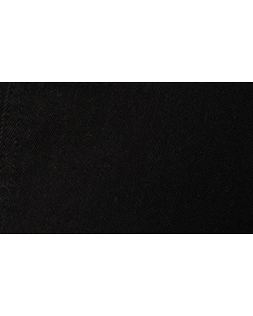 Blank NYC Black Denim Midi Skirt