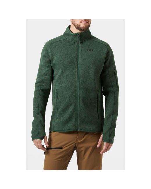 Helly Hansen Green Varde 2.0 Fleece Jacket for men