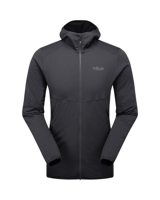 Rab Gray Evolute Hooded Jacket for men