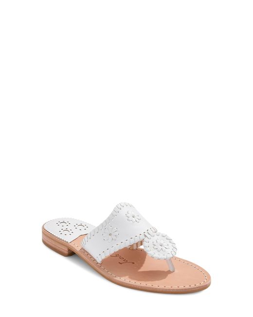 Jack Rogers Pink Jacks Flat Sandal