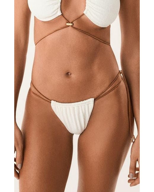 ViX Brown Pixie Tanga Bikini Bottoms