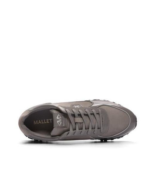 Mallet Gray Boundary Sneakers for men