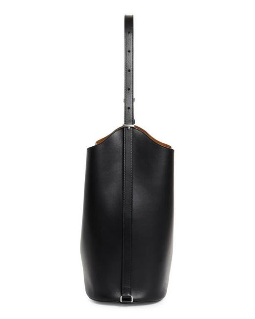 Proenza Schouler Black Brant Leather Bucket Bag