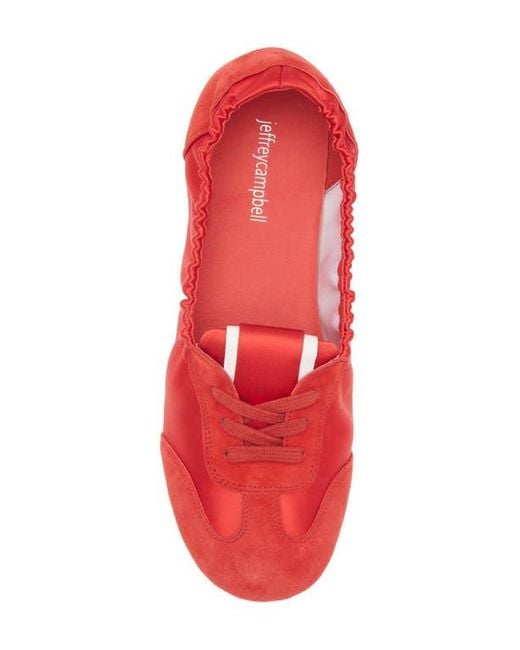 Jeffrey Campbell Red Stepper Flat