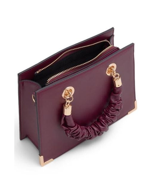 ALDO Purple Bilithax Top Handle Bag