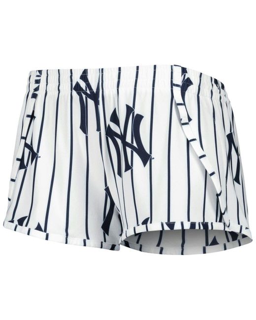 Women's Concepts Sport White/Navy New York Yankees Flagship Long