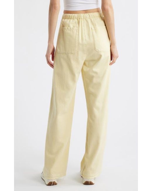 Rag & Bone Yellow Logan Ultra Featherweight Drawstring Pants