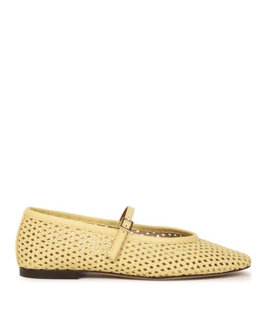 Bobbies Metallic Maya Ballet Flats