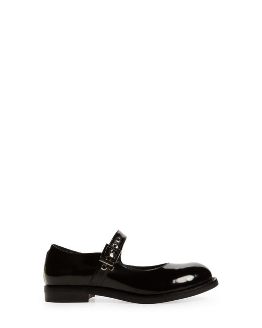 Jeffrey Campbell Black Lavigne Mary Jane Patent Leather Oxford