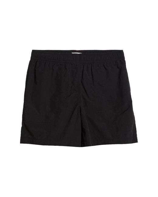 BP. Black Nylon Shorts for men