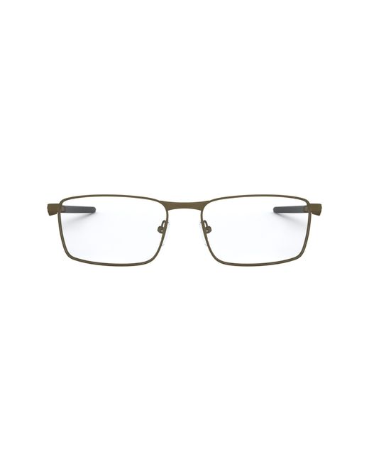Oakley Brown Fuller 55Mm Rectangular Optical Glasses for men
