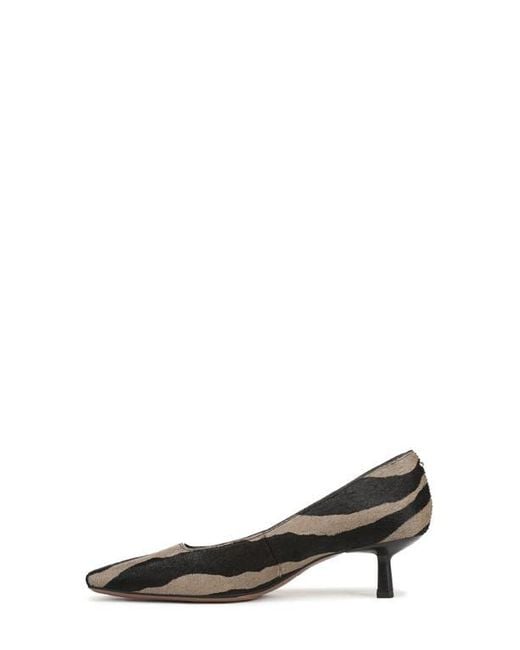 Sarto Black Ryan Square Toe Pump