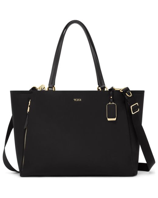 Tumi Black Valetta Large Tote