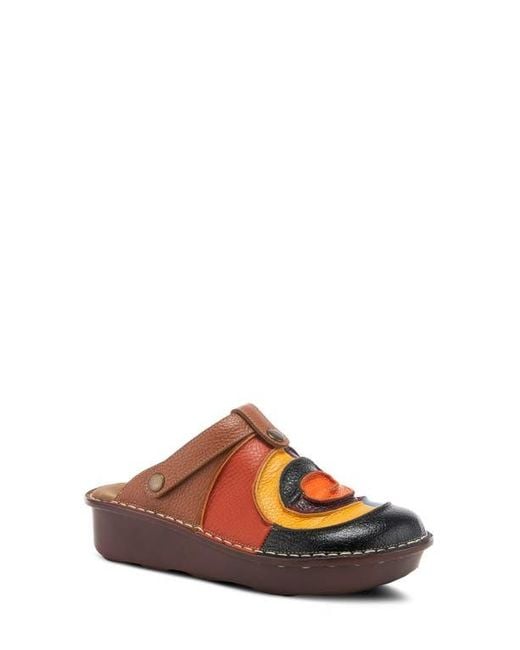 Spring Step Multicolor Lollipop Clog