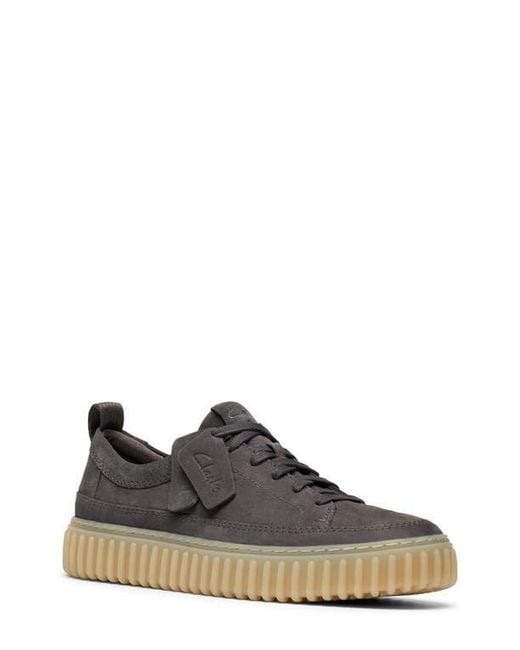 Clarks Gray Torhill Sneaker for men