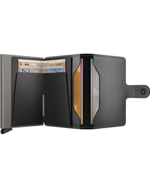 Secrid Gray Miniwallet Matte for men