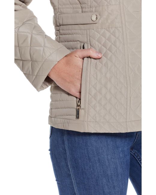 Gallery Gray Quilted Jacket