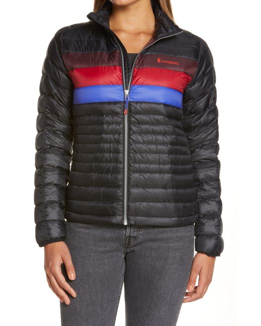 COTOPAXI Fuego Water Resistant Down Jacket in Black Lyst