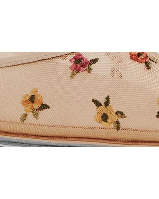 Reformation Natural Wilda Pointed Toe Kitten Mule