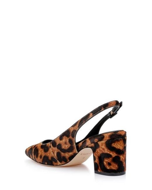 L'Agence Brown Elaina Slingback Pump
