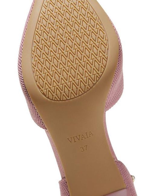 VIVAIA Pink Pointed-Toe Stilettos