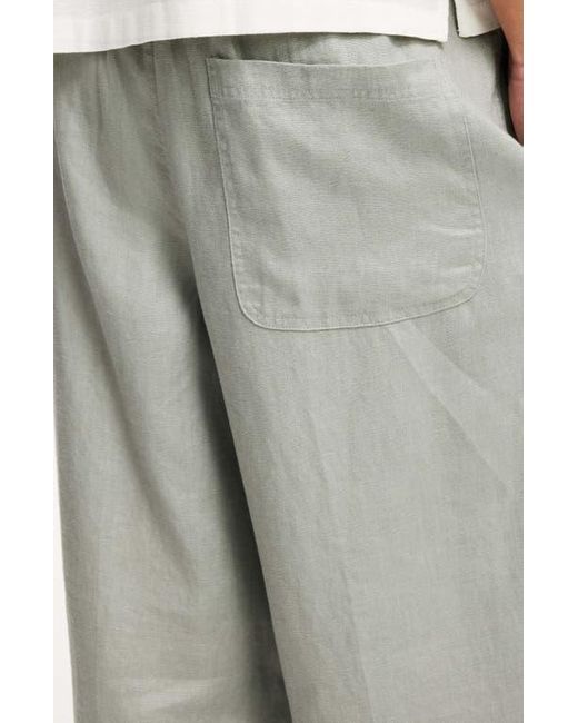 Cotton On Gray Super Baggy Linen Pant for men