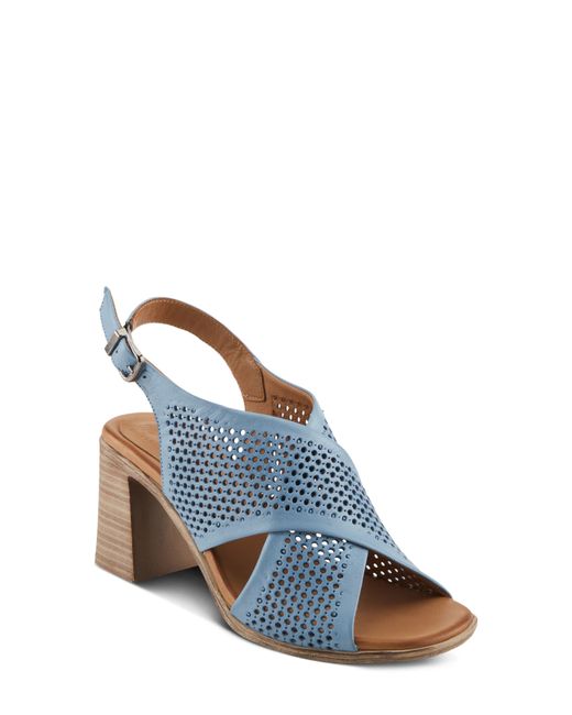 Spring Step Blue Luanca Slingback Sandal